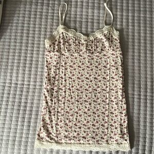 Medium floral Aeropostale tank top.